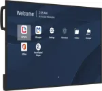 ViewSonic ViewBoard CDE4331-1C digitaalne infoekraan 109,2 cm (43 tolli), 4K Ultra HD 3840 x 2160, LCD, 500 cd/m&sup2;, Android 14, Wi-Fi, 24/7, USB-C 65W, must