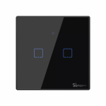 Puutel&uuml;liti Sonoff T3 EU TX WiFi RF 433 2-kanaliline &mdash; seinale paigaldatav nutil&uuml;liti, EL-i puutepaneel