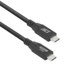 ACT USB4 20Gbps 240W USB USB-C kaabel 0,5 m must