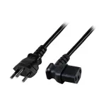 EFB-Elektronik toitejuhe &Scaron;veitsi t&uuml;&uuml;p 12 - C13 90&deg;, must, 1,8 m, 3 x 0,75 mm&sup2; Tootja: EFB Elektronik (EK483.1,8V2)