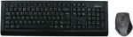 MediaRange MROS104 - klaviatuuri ja hiire komplekt - juhtmevaba - QWERTY - GB - Hall, Must (MROS104UK)