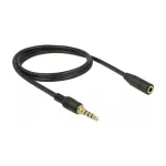 Audio kaabel DeLOCK 85629 1 m 3,5 mm must