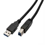 USB A&ndash;B kaabel Captiva 80292, 2 m, must