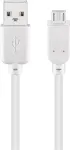 USB 2.0 Hi-Speed kaabel Goobay 96193 1m Valge