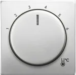 Busch-Jaeger 1794 R-866 katteplaat andurihoidikule ja -pesale roostevaba teras (2CKA001710A4203)