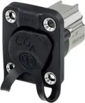 Neutrik NE8FDX-Y6-W juhtmepistik RJ-45 alumiiniumist - must (NE8FDX-Y6-W)
