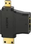 Hama 00305020 HDMI-kaabel HDMI Type A (Standard) HDMI Type C/HDMI Type D must