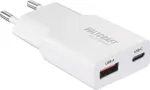 Voltcraft UC-1C1A25W01 USB-laadija 1x USB-A USB-C Fast Charge PD 3.0 valge (VC-17010775)