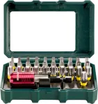 Metabo 626709000 Torx otsakute komplekt T10/T15/T20/T25/T27/T30/T40, kroom-vanaadiumteras