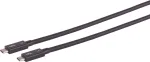 USB-C kaabel ShiverPeaks 13-72005 USB-C to USB-C 0,25 m TB4 UltraFlex
