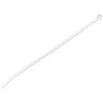 StarTech.com 10 tolli (25 cm) kaablisidemed &ndash; 1/8 tolli (4 mm) laius, 2-5/8 tolli (68 mm) kimbu l&auml;bim&otilde;&otilde;t, 50 naela (22 kg) t&otilde;mbetugevus, nailonist iselukustuvad t&otilde;mbsidemed kumera otsaga &ndash; 94V-2/UL loetletud, 100 tk pakend &ndash; valge