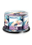 Philips DVD-R DM4S6B50F/00 50 plaadi pakend, 4,7 GB, 16x, spindel