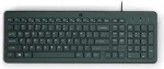 HP 150 juhtmega klaviatuur t&auml;issuuruses USB must 664R5AA#ABD