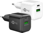 Goobay 20 W USB-C PD GaN Dual-Fast Charger Nano must (79620)