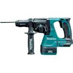 Makita DHR243Z akutrellvasar, 18 V, SDS-plus, harjadeta, 2 J, 950 p/min, 4 700 l&ouml;&ouml;ki/min, 3 režiimi, 3,4 kg, ilma akuta ja laadijata, sinine/must