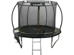 LEAN Sport Max 10ft batuut, must/roheline