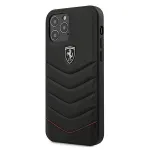 Ferrari Off Track Quilted Hardcase for Apple iPhone 12 Pro Max 6,7 inch Black
