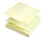 inFO Z-Fold Kleepm&auml;rkmed Kollane 1 Pad