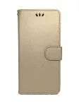 iLike Samsung Galaxy S6 Book Case Wallet Folio Cover Gold