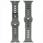 Evelatus Watch 38/40/41 Sport Silicone Loop Dark Gray
