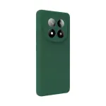 Evelatus Xiaomi Redmi Note 14 Pro 4G / Poco X7 Premium Magnetic Soft Touch Silicone Case Green