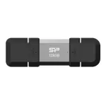 Silicon Power SP128GBUC3C51V1S USB-m&auml;lupulk 128 GB USB Type-A / USB Type-C 3.2 Gen 1 (3.1 Gen 1) Must, H&otilde;bedane