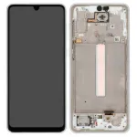 Samsung Galaxy A33 5G LCD-ekraani komplekt valge (GH82-28143B)