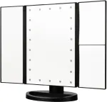 Humanas HS-ML04 LED-meigipeegel, must
