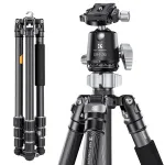 K&F Concept X284C4 Carbon Fiber Tripod with BH-36 Ball Head, 172cm/67.7in, 16kg/35.3lbs Load, Monopod, 4-Section Twist Lock, Arca-Swiss Compatible