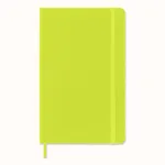 Moleskine Classic Notebook Hard Cover A5 Plain Myrtle Green