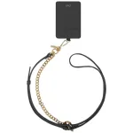 UNIQ Coehl Caryne 3-in-1 Universal Phone Lanyard with Card Holder - Ebony