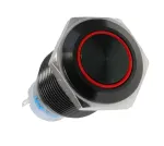 Lamptron LAMP-SW1912L-H vandaalikindel l&uuml;liti 19 mm, Blackline, punane