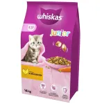 Whiskas Junior kanaga kuivtoit kassidele, 14 kg