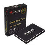 AFOX SD250-512GN 2,5&Prime; SATA III SSD-ketas, 512 GB, TLC 3D NAND, 540 MB/s, must