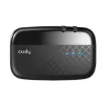 Cudy MF4 4G mobiilne Wi-Fi ruuter, &uuml;he sagedusribaga 2.4 GHz, must