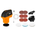 NEO TOOLS 04-604 Mini All-In-One poleerija 4V Li-Ion USB-C rooter-t&ouml;&ouml;riistade komplekt