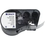 BRADY BMP51/BMP53/M511 isekleepuv vin&uuml;&uuml;l siltide kassett, valge/l&auml;bipaistev, 25,4 mm x 25,4 mm, 250 silti