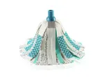 LEIFHEIT 3in1 Power Mop koos Clean Twist Spin tehnoloogiaga, teleskoopvarrega, 20L &auml;mbriga, mikrofiiberotsikuga, t&uuml;rkiissinine/valge