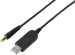VOLTCRAFT USB 12V DC pingmuundur 5,5x2,1 mm pistikuga ja adapterikomplektiga, 12W, 1A, must (VC-18218585)