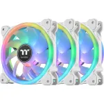Thermaltake SWAFAN 14 RGB Radiator Fan TT Premium Edition CL-F146-PL14SW-A 140 mm korpuse ventilaatorite komplekt (3 tk) kontrolleriga, valge