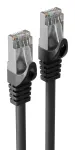 S CONN MAXIMUM CONNECTIVITY t&ouml;&ouml;stuslik Cat.7 S/FTP PUR paigalduskaabel, RJ45, must, 0,25m 08-39005