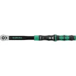 Wera p&ouml;&ouml;rdemomendiv&otilde;ti l&auml;biva nelikantajamiga Click-Torque Lock C 3 R/L must/roheline, v&auml;ljund 1/2, 40 kuni 200 Nm