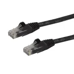 StarTech.com 10m CAT6 Etherneti kaabel - Must CAT 6 Gigabit Etherneti juhe - 250MHz 100W PoE RJ45 UTP v&otilde;rgu-/&uuml;hendusjuhe t&otilde;mbetakistuseta, pingutusleevendusega, individuaalselt testitud
