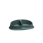 Stefanplast kahekordne toidukauss Chic 0,25+0,25 l 27x17,5x7,2 cm roheline