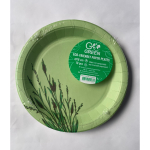 Gogreen Reed Go Green keskkonnas&otilde;bralikud pabertaldrikud &Oslash;18cm 10 tk