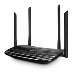 TP-Link AC1200 traadita ruuter Gigabit Ethernet kaheriba (2,4 GHz / 5 GHz) Must