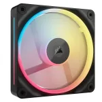 Corsair iCUE LINK LX120-R RGB Reverse korpuse ventilaator, 120 mm, PWM, 400&ndash;2400 p/min, must