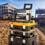 DeWalt DWST83344-1 TSTAK 2.0 t&ouml;&ouml;riistakast, pikk k&auml;epide, must/kollane