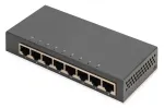 Mittehallatav kommutaator Digitus 8-pordine Gigabit Ethernet 10/100/1000 metallkorpusega