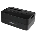 StarTech.com Single Bay USB 3.1 / eSATA to SATA k&otilde;vaketta dokkimisjaam, USB 3.1 (10 Gbps) k&otilde;vaketta dokk, v&auml;line 2,5/3,5-tolline SATA III HDD/SSD dokkimisjaam, &uuml;lalt laetav k&otilde;vaketta pesa